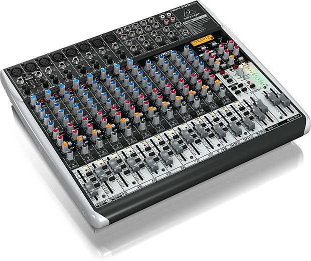Behringer Xenyx QX2222USB Mixer with USB Interface and Effects image 2