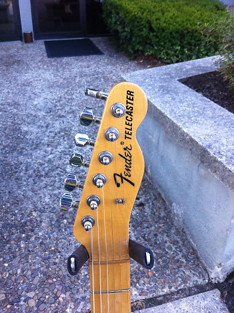 Fender Telecaster Thinline 80's Japan Natural | Reverb
