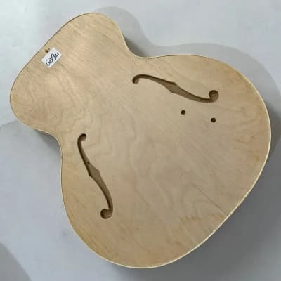 Unfinished Jazz Guitar Body DIY Project