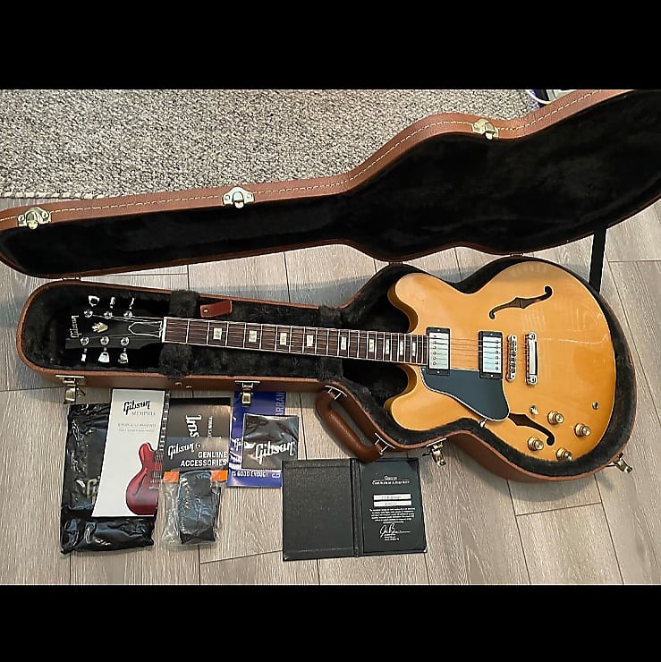 ギター Gibson ES-335 Memphis 2018 Lefty Gibson Memphis ES-335 Traditional Left-Handed 2017 - 2018