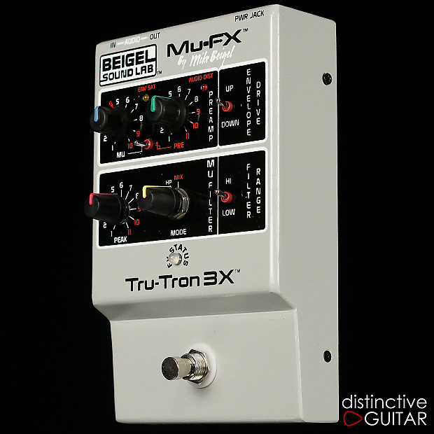 ギター MU-FX / Tru-Tron 3X Beigel Sound Lab/Mu-FX Tru-Tron 3X Review - Premier Guitar