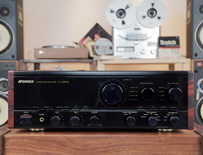Sansui AU-α707DR Integrated Amplifier – Fully Restored, | Reverb