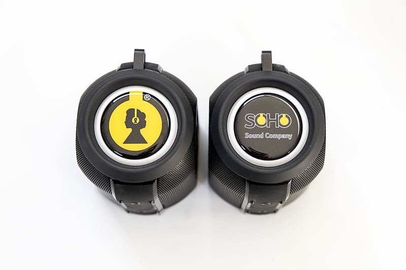 Soho Sounds Cylinders Wireless Bluetooth speakers Black image 1
