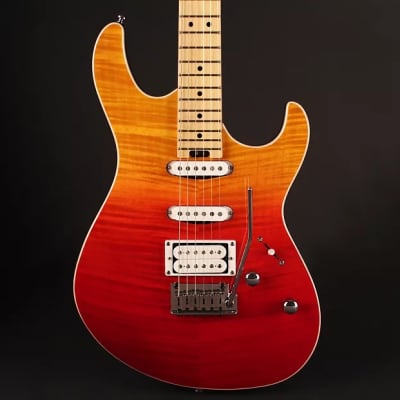 Cort G280DXJSS G Series Double Cutaway Solid Body 6 String Electric Guitar - Java Sunset image 1