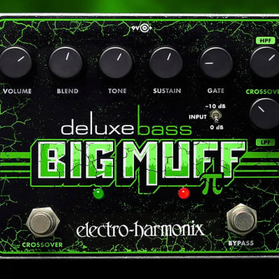 Electro-Harmonix Deluxe Bass Big Muff Pi Thunderous Fuzz/Sustainer/Distortion Pedal DXBBMUFF image 2
