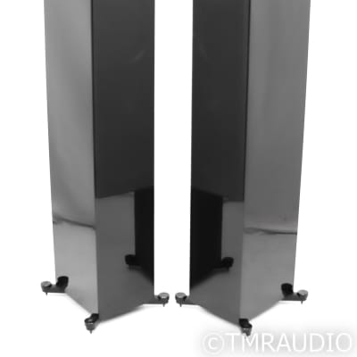 KEF R900 Floorstanding Speakers; Gloss Black Pair image 2