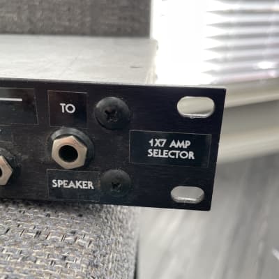 Custom Audio Electronics Bob Bradshaw Made Amp Switcher for Tim Pierce image 3