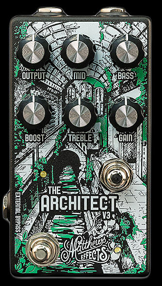 Matthews Effects Architect Overdrive Boost Pedal image 1