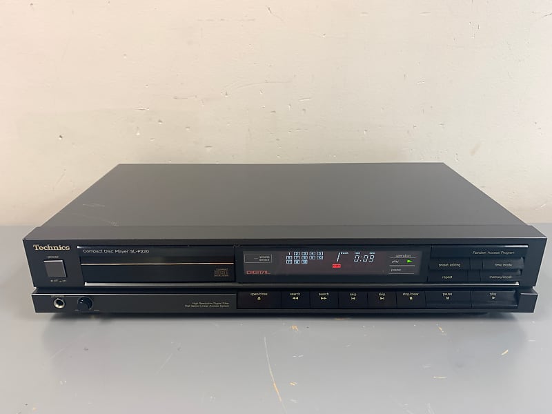 Technics SL-P220 Single Compact Disc Player | Reverb