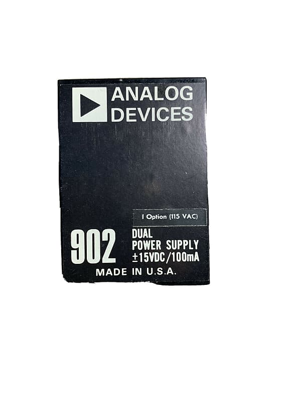 Vintage Analog Devices 902 Dual Power Supply +-15VDC/100mA New Old Stock NOS image 1