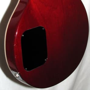 1998 Guild Bluesbird, Crimson Transparent, Flame Top! image 9