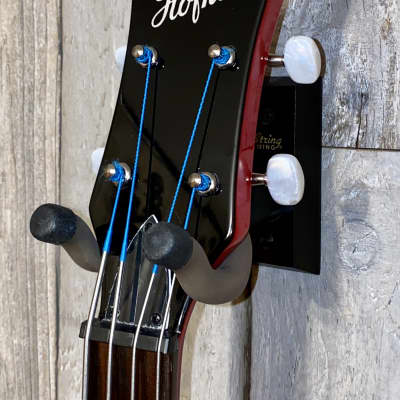 New Hofner Club Bass Ignition Pro Series Metallic Red , Such a Cool Bass, Support Indie Music Shops image 8