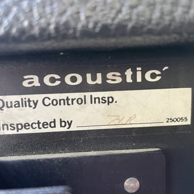 Acoustic Control Corp Model 120 Guitar/Bass Head - 1970's-80s Made In USA image 5