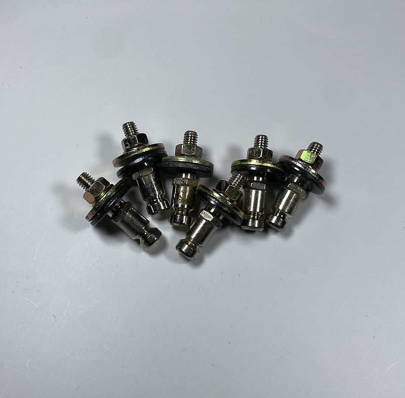 Yamaha Stage Custom Nouveau Lug Post Shaft Set of 6 for Plastic Hook Lug Bass Drum Tom Floor Tom Snare U0033880 Post Assembly image 1