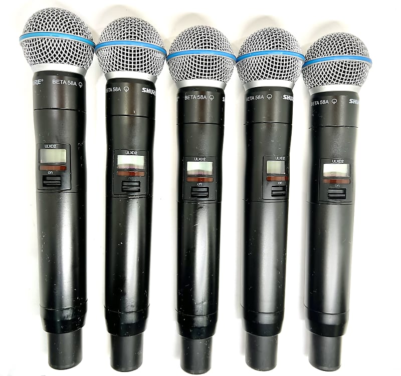 Shure ULXD2/B58A =V50 (174-216MHz) Wireless Handheld Microphone