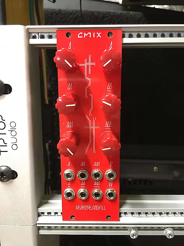 Reverse Landfill CMIX Video Synthesizer Mixer LZX Eurorack