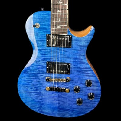 PRS SE McCarty 594 Singlecut Electric Guitar in Faded Blue image 3