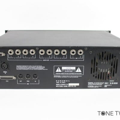 KURZWEIL K2000RS PRAM & sampling option k2000 sound module midi for PARTS/REPAIR image 5