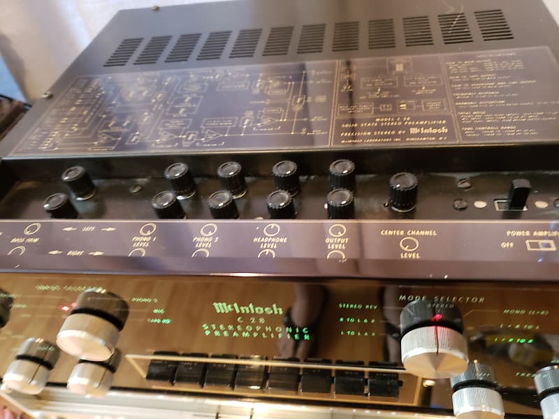 Fully Restored McIntosh C28 Stereo Preamp - Incredible Cosmetic Condition  With Classic Mac Looks And Sound!