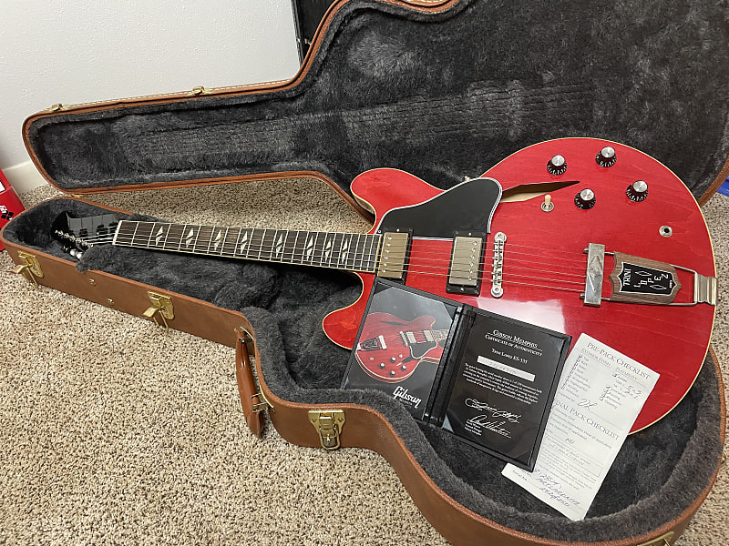 Gibson Memphis Trini Lopez ES-335 2014 - Cherry #242 of 250 | Reverb