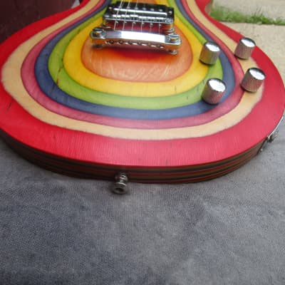 Gibson Les Paul 2013 Zoot Suit Limited Edition Rainbow finish  MINT! image 4
