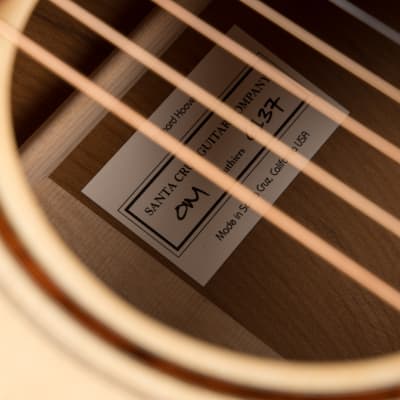 Santa Cruz OM Custom - Old Growth German Spruce & Ancient Kauri 2024 image 20