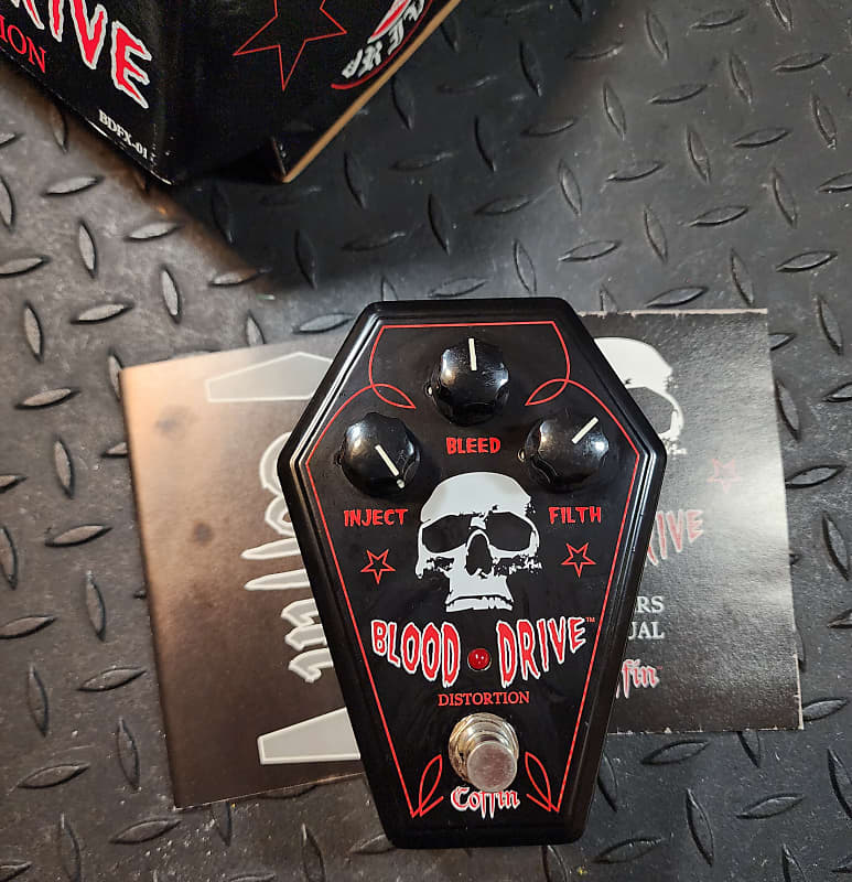 Coffin Case BDFX-1 Blood Drive Overdrive Distortion (made by