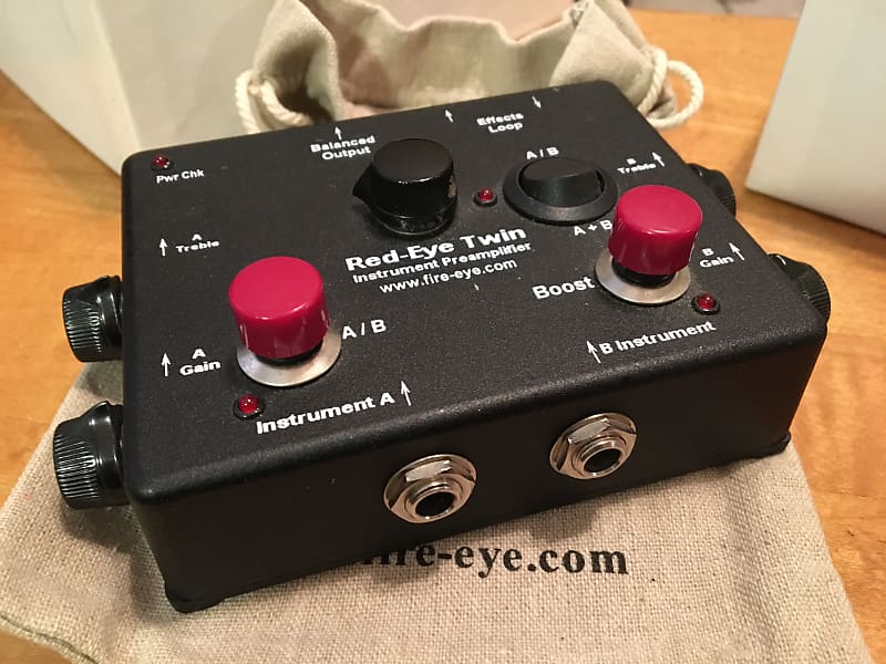 FireEye Red Eye Twin Preamp Reverb