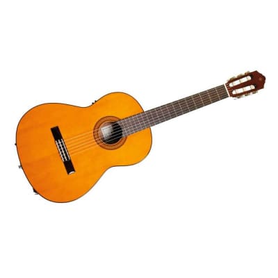 Yamaha CGX102 Classical Acoustic/Electric Guitar - Natural Finish image 12