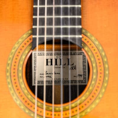 Kenny Hill Guitar 2002 Barcelona Model image 9