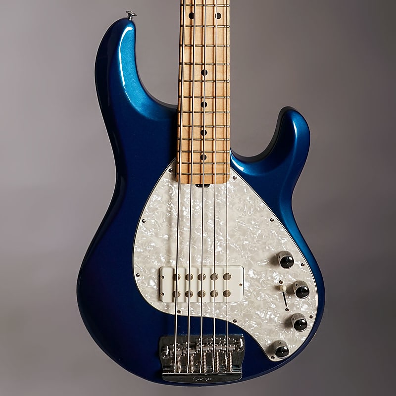 Ernie Ball Music Man Stingray 5 2003 - Blue Pearl | Reverb