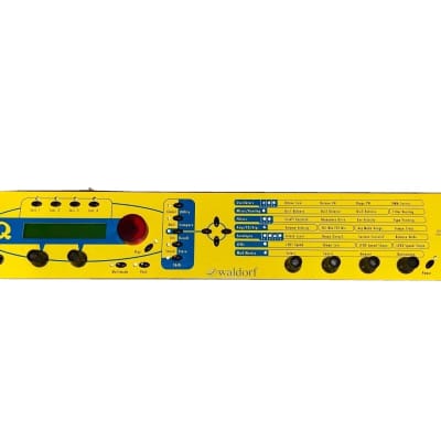 Waldorf Micro Q Rackmount Synthesizer 1999 - 2011 - Yellow