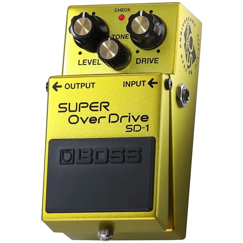 BOSS Limited Edition 50th Anniversary SD-1 Super Overdrive Pedal image 1