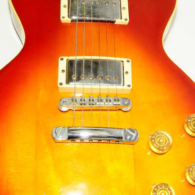 Orville Les Paul Standard Model K Serial Sunburst Electric Guitar RefNo 4716 image 5