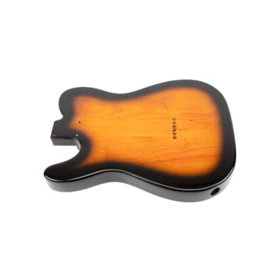 AE Guitars® T-Style Alder Replacement Guitar Body 2 Tone Sunburst image 5
