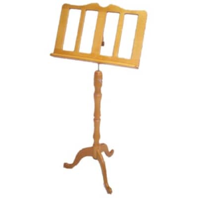 Wood Music Stand Oak Finish (MS20OK) for sale