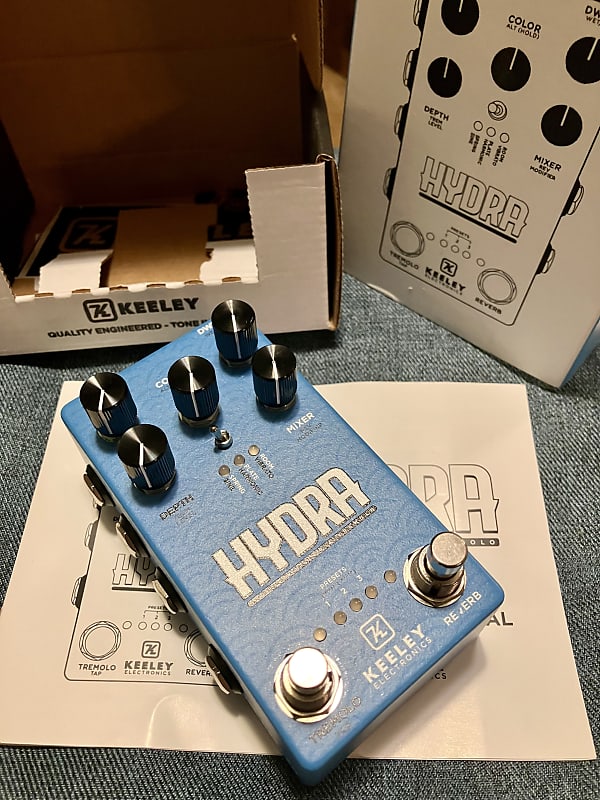 Keeley Hydra Stereo Reverb & Tremolo