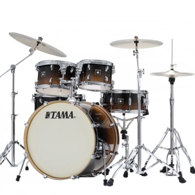 Tama CL52KRS-CFF Superstar Classic Shell Kit 5 pcs - Coffee Fade/Chrome HW image 5