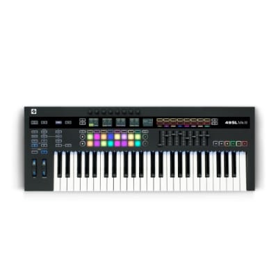 Novation 49SL Mkiii MIDI & CV Equipped Keyboard Controller w/ 8 Track Sequencer
