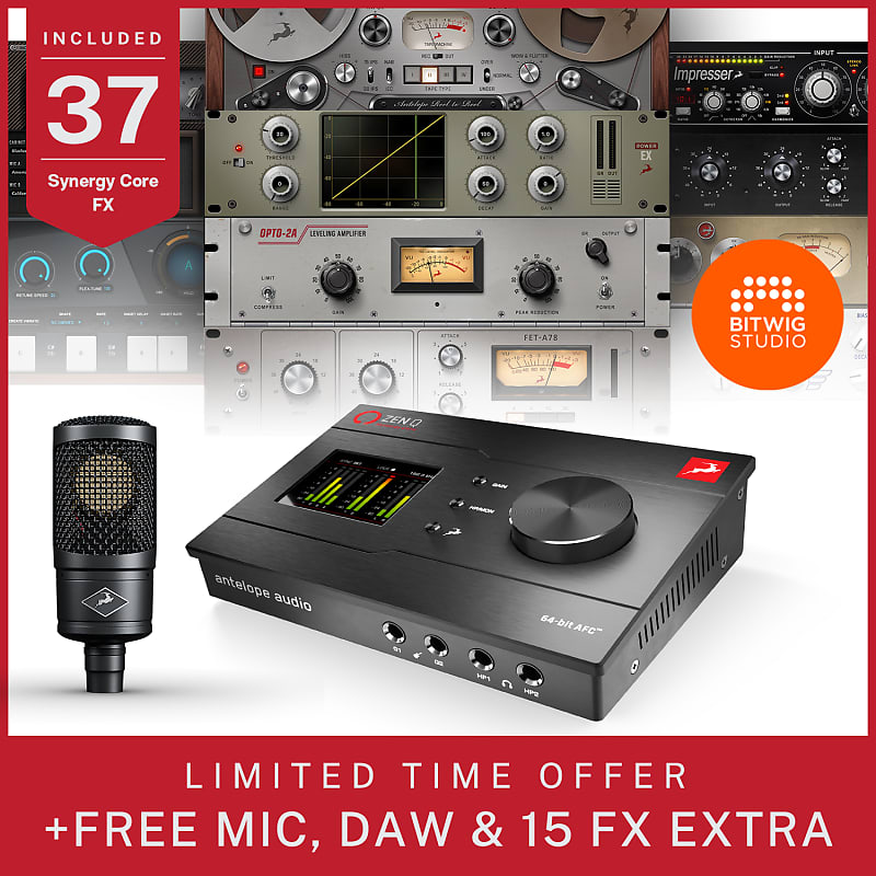 Antelope Audio Zen Q Synergy Core Limited Edition Bundle w