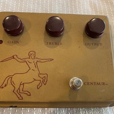 Reverb.com listing, price, conditions, and images for klon-centaur-gold-horsie