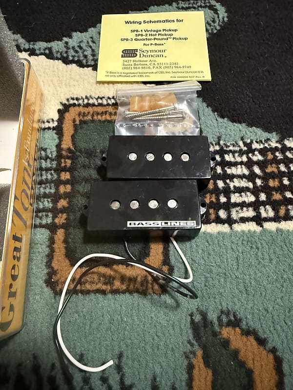 ⑮SeymourDuncan SPB-2 Hot P-Bass Amazon.com: Seymour Duncan SPB-2 Hot P-Bass Split-Coil