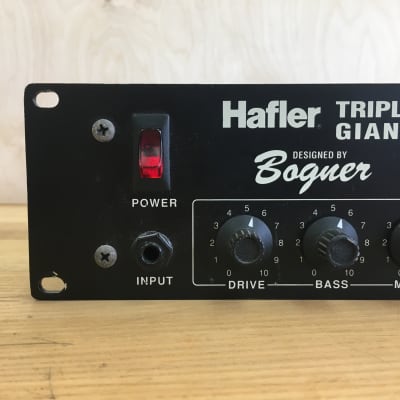 Hafler Bogner Triple Giant - Classic Three Channel Tube Preamp Rack | Reverb