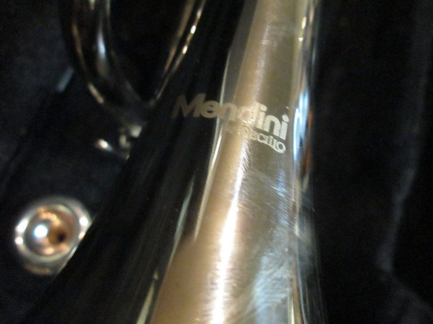 Mendini MTT-N Intermediate Bb Trumpet w/ Case image 1