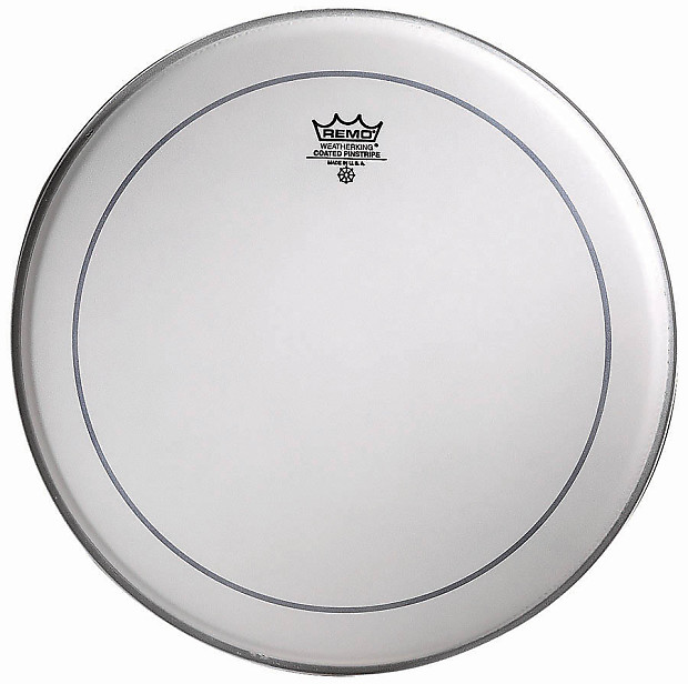 Remo Pinstripe Coated Drum Head 14" image 1