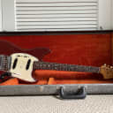 1965 Fender Mustang / Dakota Red Refin w/ a Rare Slab-Board B Neck and OHSC