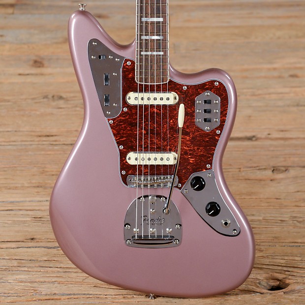 Fender jaguar burgundy clearance mist