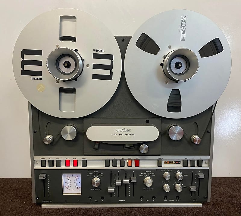 Made in the 70's on X: Revox A700 (1973) 1973 price US$ 1.800 (photo:  analog-forum de) #revox #reeltoreel #vintageaudio #vintage #retro #hifi  #gear #analog #audio #audiotape  / X