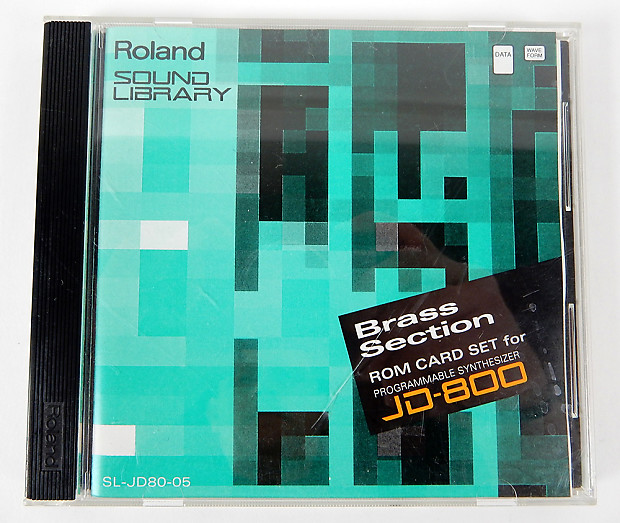 海外個人輸入 Roland SL-JD80-05 JD JD-800 for Set Card ROM SECTION BRASS その他