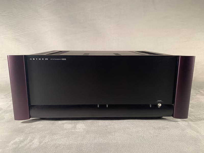 Anthem Statement A2 Early 2000s Black and Burgundy Reverb